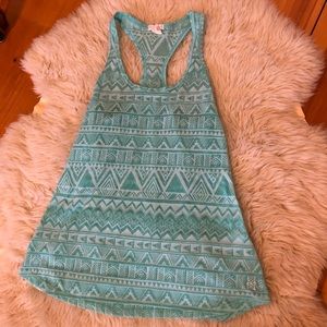 Tribal Patterned Tank Top